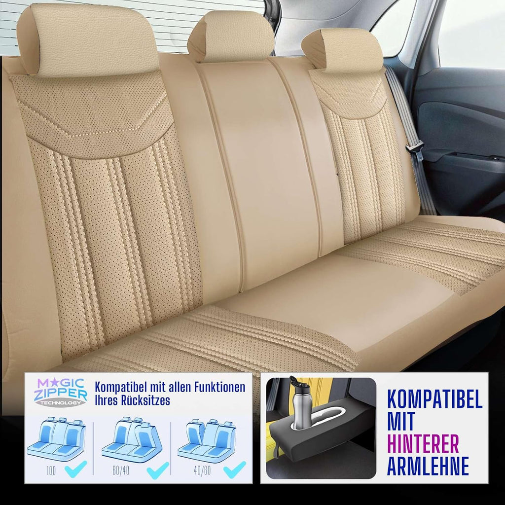 Miami Autositzbezüge für BMW 1er, Leder