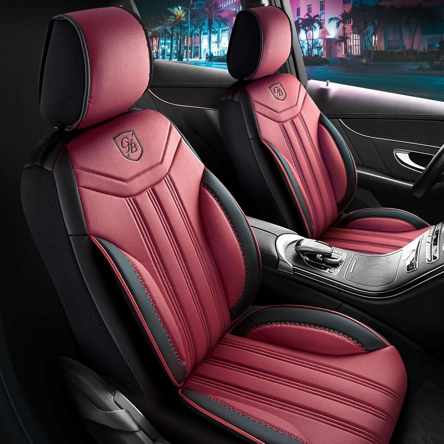 Miami Autositzbezüge für BMW 1er, Leder