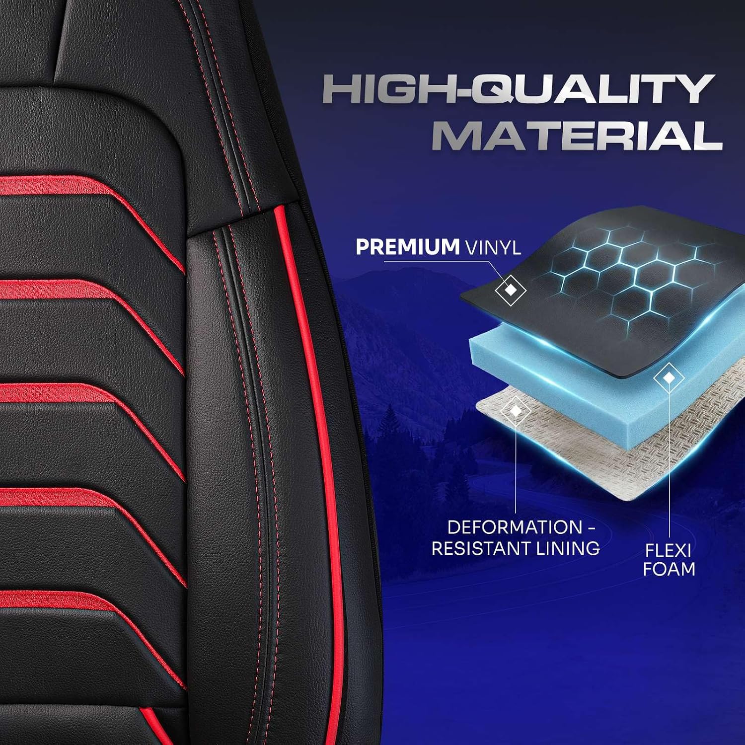 Custom Fit Truck Seat Cover for Peterbilt 579, 567, Premium Vinyl Fabric, Includes Armrest Covers and Assebly Tool