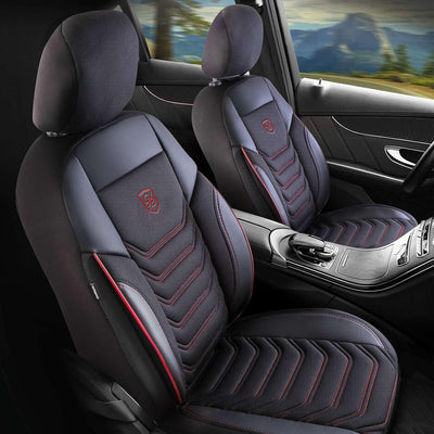 Premium Car Seat Covers for Ford Explorer 2001-2026, Piqué Fabric Car Seat Cover for SUV, Cars, Most Pickups, Car Seat Covers Front Seats